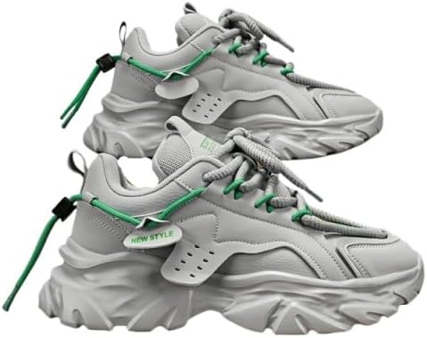 Винтажные мужские кроссовки с толстой подошвой и шнуровкой - удобные и нескользящие для активного отдыха на улице Azttoztto, серый
Винтажные мужские кроссовки с толстой подошвой и шнуровкой - удобные и нескользящие для активного отдыха на улице Azttoztto, серый