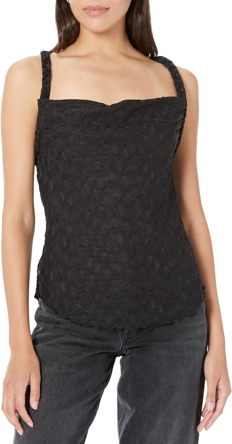 Топ Free People Mykonos Tank, черный
Топ Free People Mykonos Tank, черный