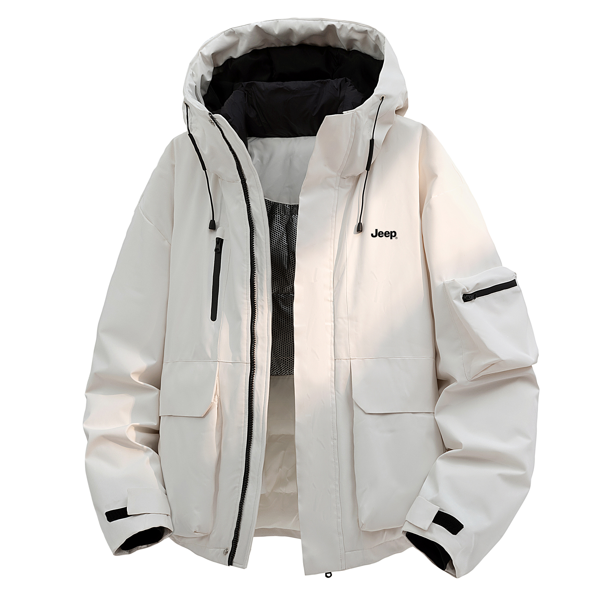 Пуховик Unisex Thickened Jeep, бежевый
Пуховик Unisex Thickened Jeep, бежевый