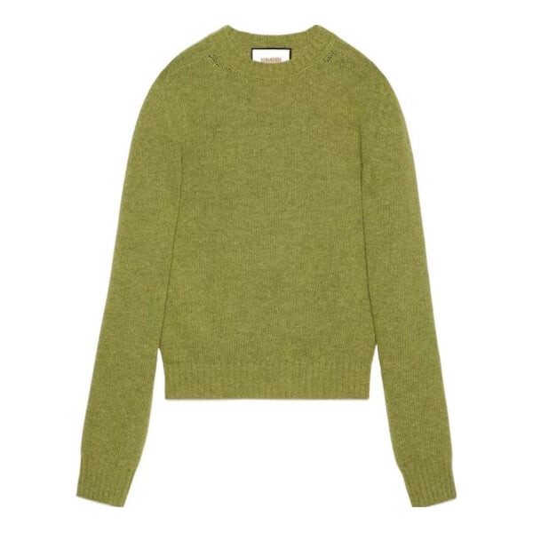 Свитер logo embroidery wool sweater 'green' Gucci, зеленый
Свитер logo embroidery wool sweater 'green' Gucci, зеленый