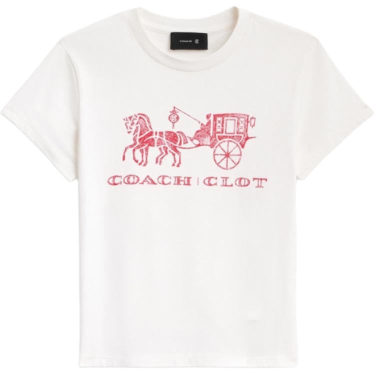 Футболка SS26 Regular женская COACH, белый
Футболка SS26 Regular женская COACH, белый