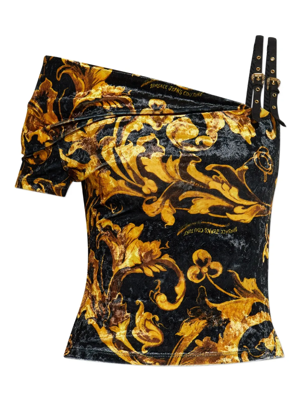 Топ с пряжками Versace Jeans Couture, черный
Топ с пряжками Versace Jeans Couture, черный