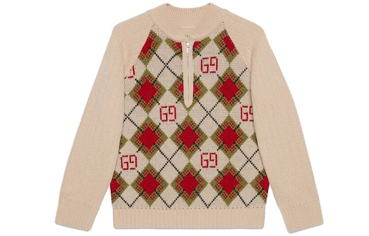 Детский свитер Gucci, белый 
Детский свитер Gucci, белый