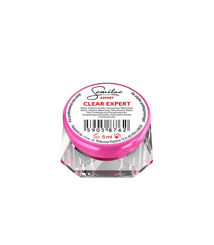 Semilac, Expert, прозрачный строительный гель, 5 мл
Semilac, Expert, прозрачный строительный гель, 5 мл
