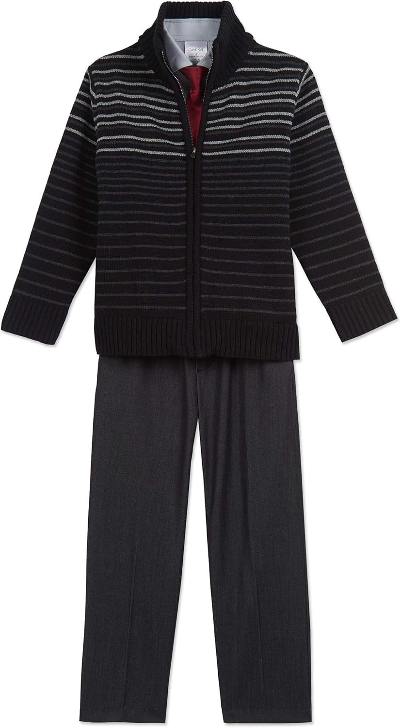 Свитер Calvin Klein для мальчиков Legacy, Black Stripes
Свитер Calvin Klein для мальчиков Legacy, Black Stripes