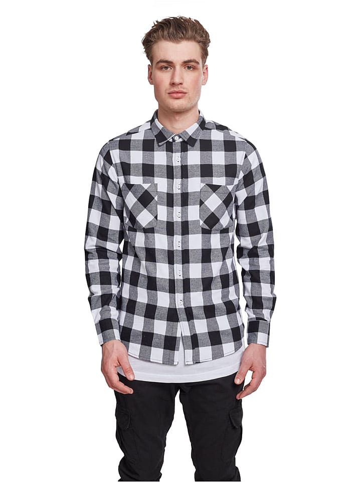 Urban Classics Рубашка черно-белого цвета
Urban Classics Рубашка черно-белого цвета