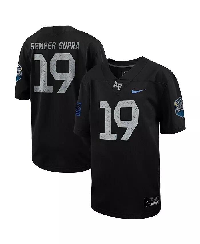 Футбольная майка Big Boys # 19 Black Air Force Falcons Space Force Rivalry, альтернативная игра Nike
Футбольная майка Big Boys # 19 Black Air Force Falcons Space Force Rivalry, альтернативная игра Nike