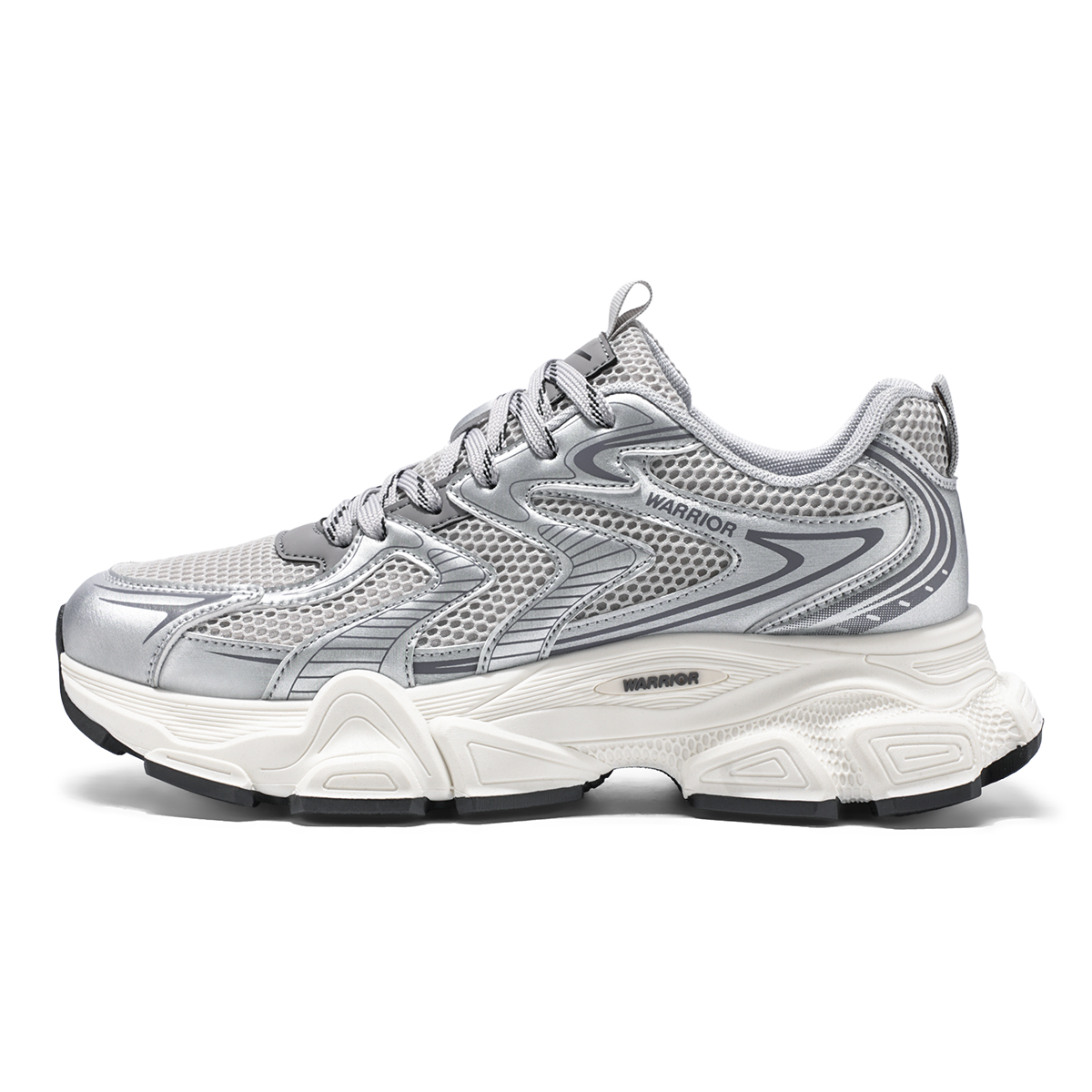 Легкие нескользящие низкие кроссовки на массивной подошве для мужчин WARRIOR, Beige Gray
Легкие нескользящие низкие кроссовки на массивной подошве для мужчин WARRIOR, Beige Gray