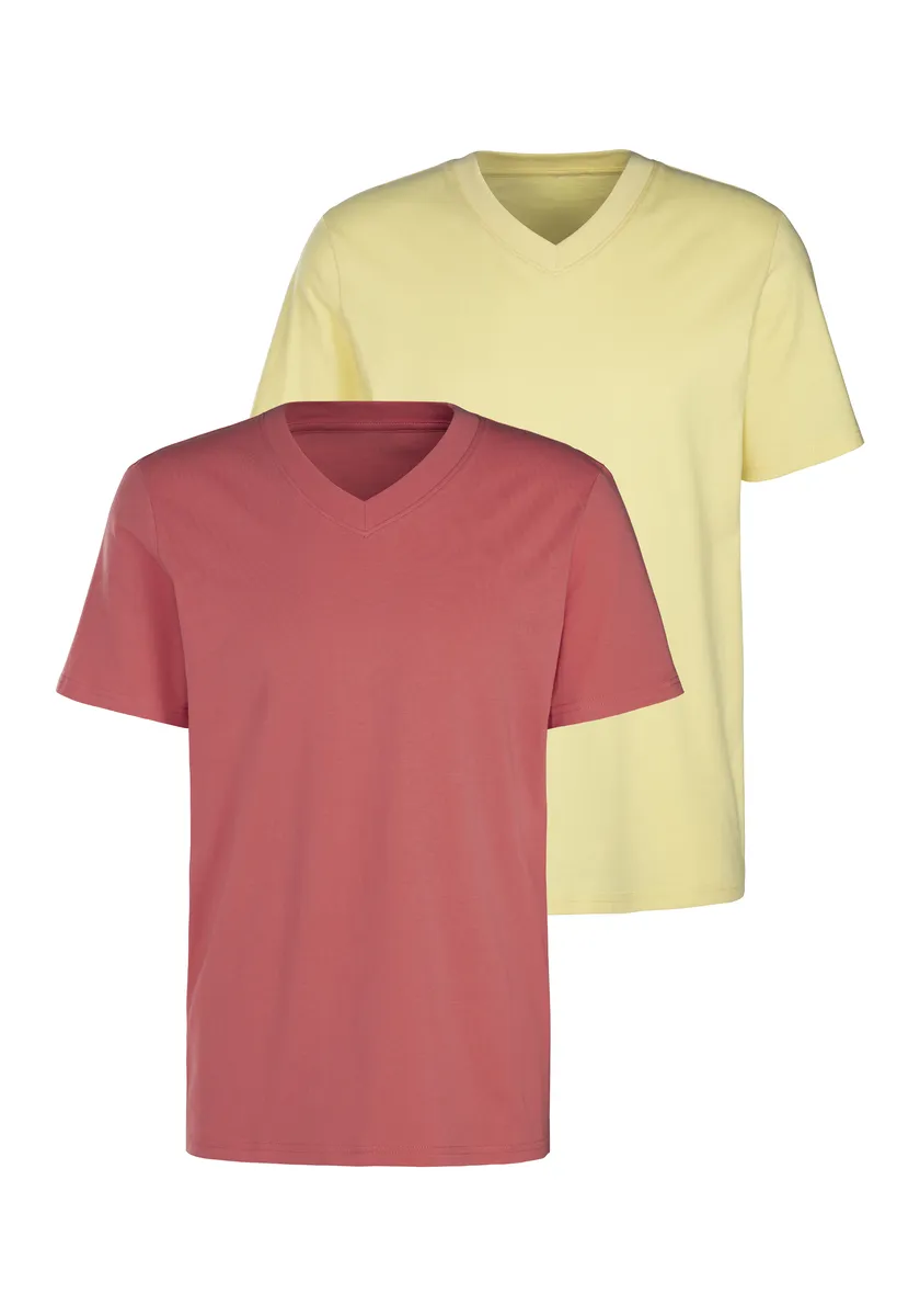 KangaROOS Футболка "Regular Fit", повседневная рубашка с короткими рукавами, V-образным вырезом из чистого хлопка, желтый
KangaROOS Футболка "Regular Fit", повседневная рубашка с короткими рукавами, V-образным вырезом из чистого хлопка, желтый