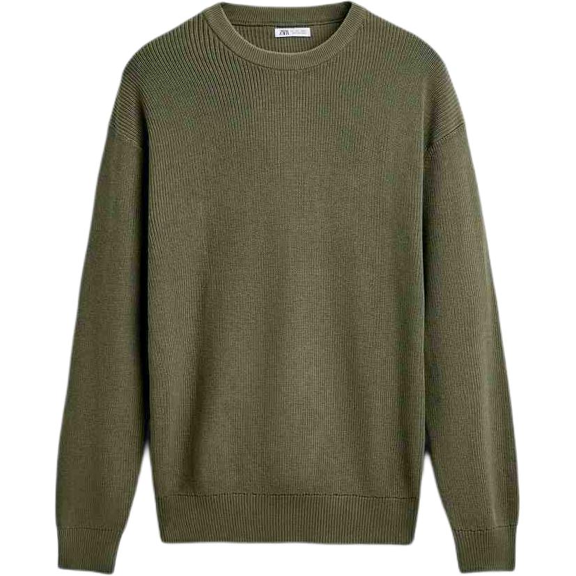 Джемпер мужской ZARA, оливковый
Джемпер мужской ZARA, оливковый