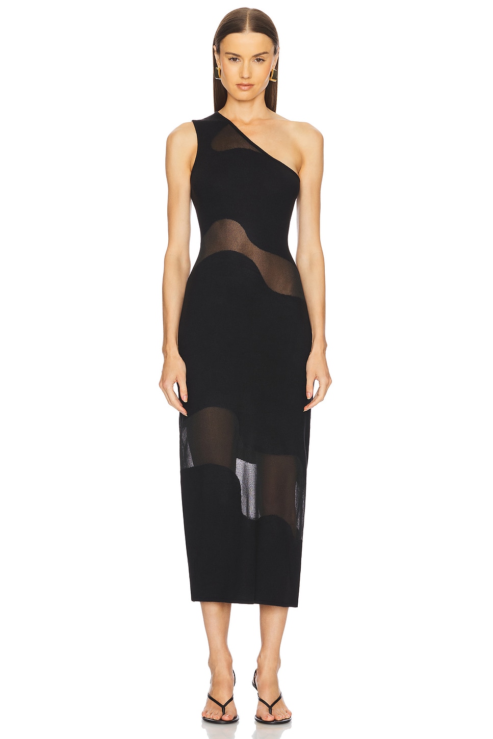 Платье вязаное "Kalila" от Cult Gaia, black
Платье вязаное "Kalila" от Cult Gaia, black