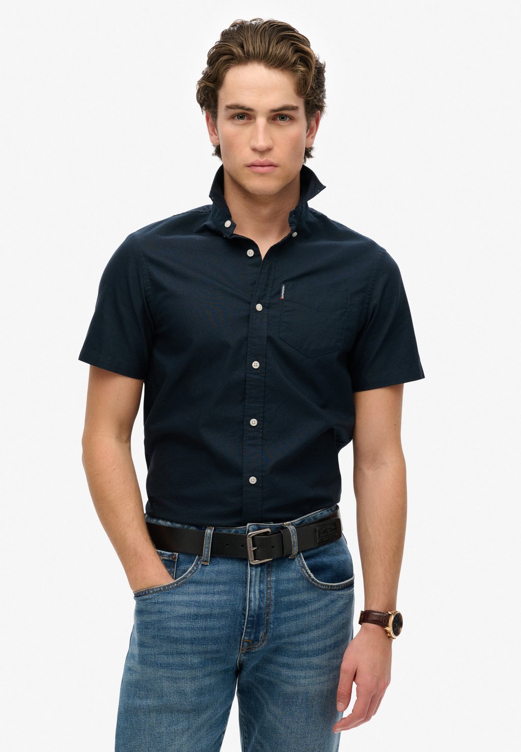 Рубашка Superdry, синий
Рубашка Superdry, синий