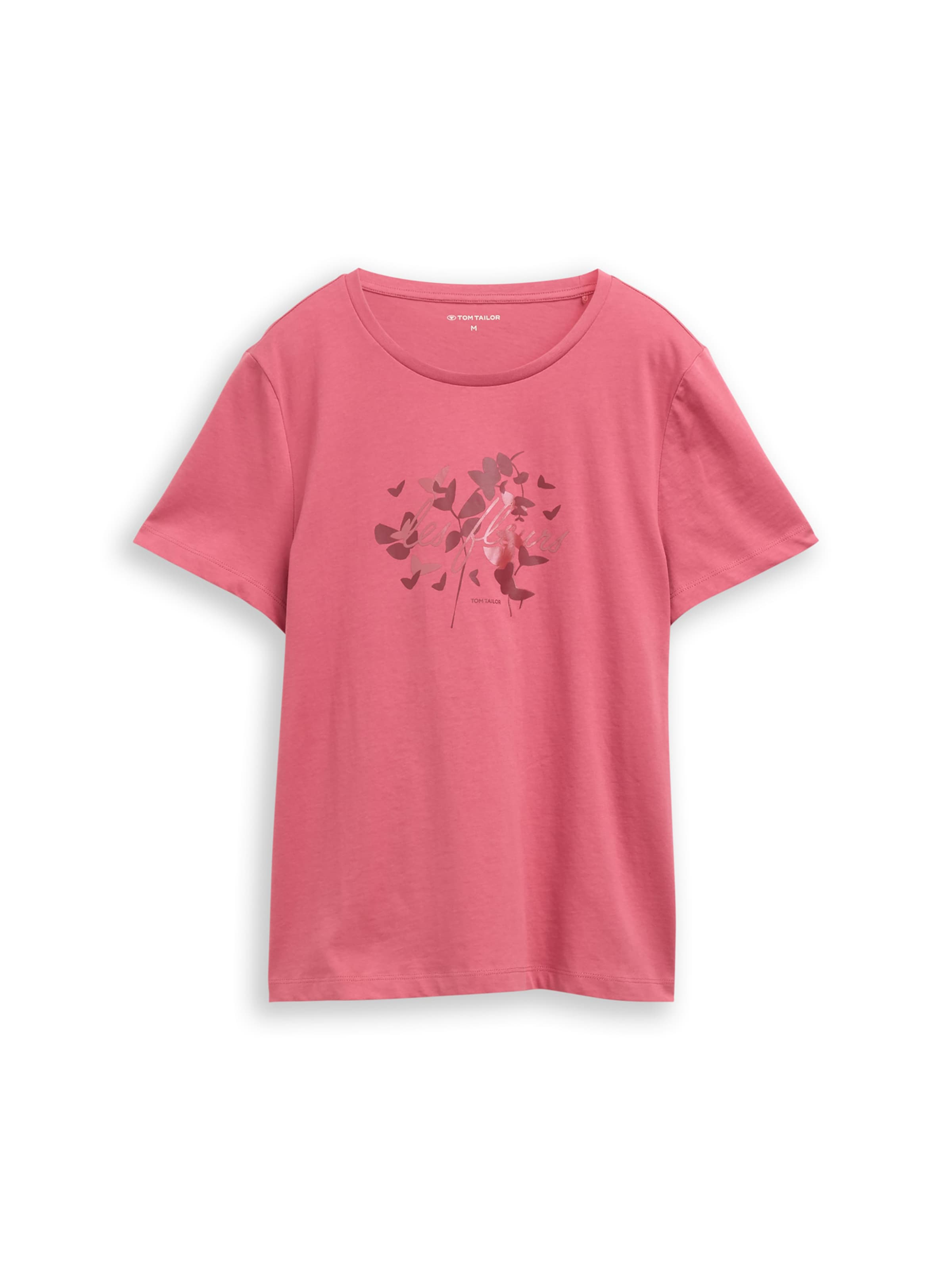TOM TAILOR Футболка в вишнево-красном и дынном цвете
TOM TAILOR Футболка в вишнево-красном и дынном цвете