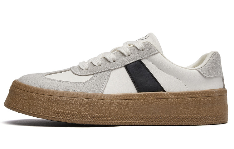 Кеды, скейтборд обувь женская низкая La Chapelle, бежевый/серый/черный
Кеды, скейтборд обувь женская низкая La Chapelle, бежевый/серый/черный