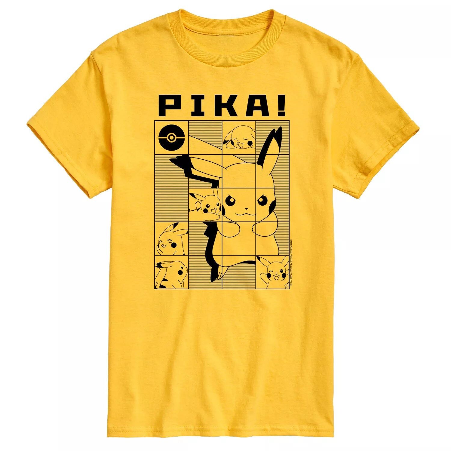 Мужская футболка с квадратами Pokemon Pika Licensed Character
Мужская футболка с квадратами Pokemon Pika Licensed Character