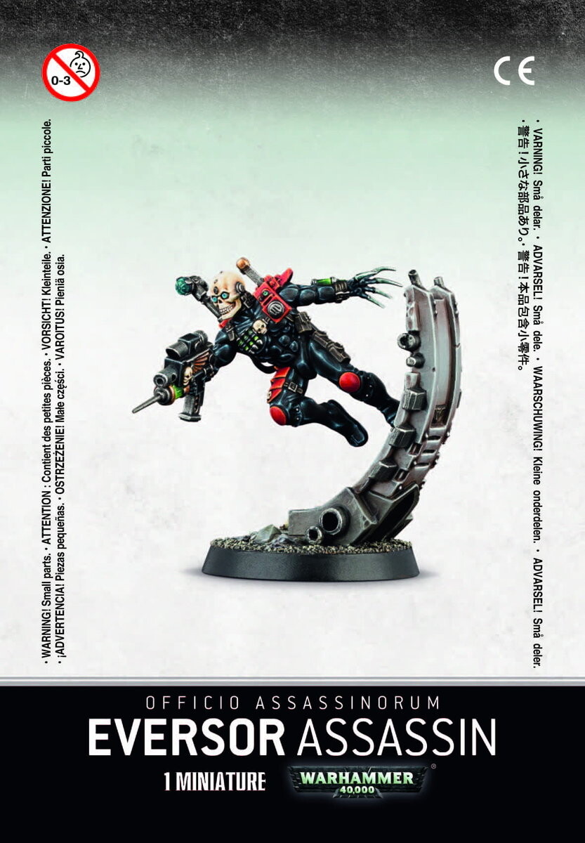 Warhammer 40K - Officio Assassinorum Eversor Assassin Games Workshop
Warhammer 40K - Officio Assassinorum Eversor Assassin Games Workshop