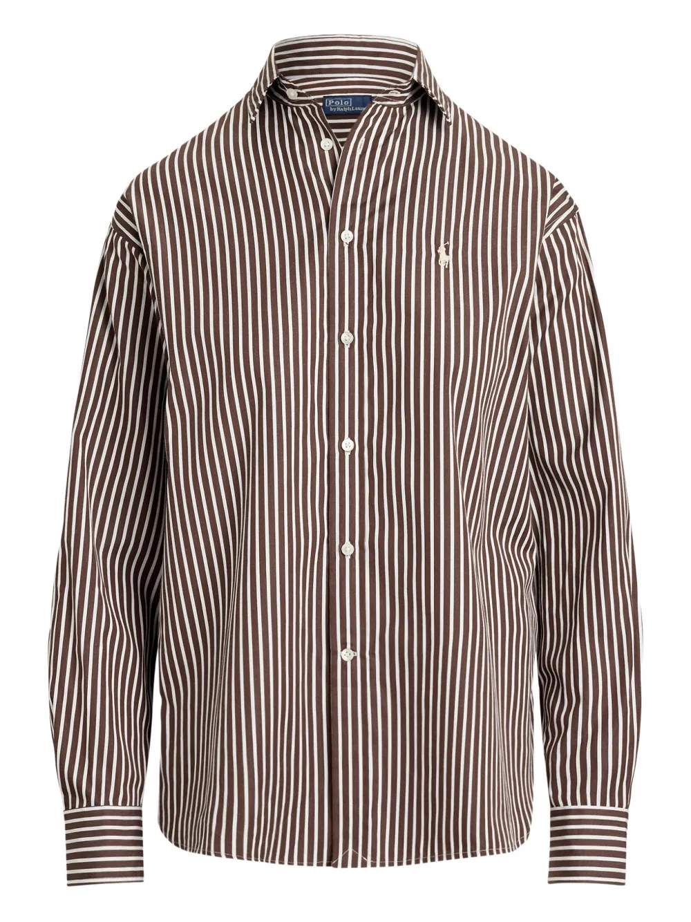 Полосатая рубашка на пуговицах POLO RALPH LAUREN, коричневый
Полосатая рубашка на пуговицах POLO RALPH LAUREN, коричневый