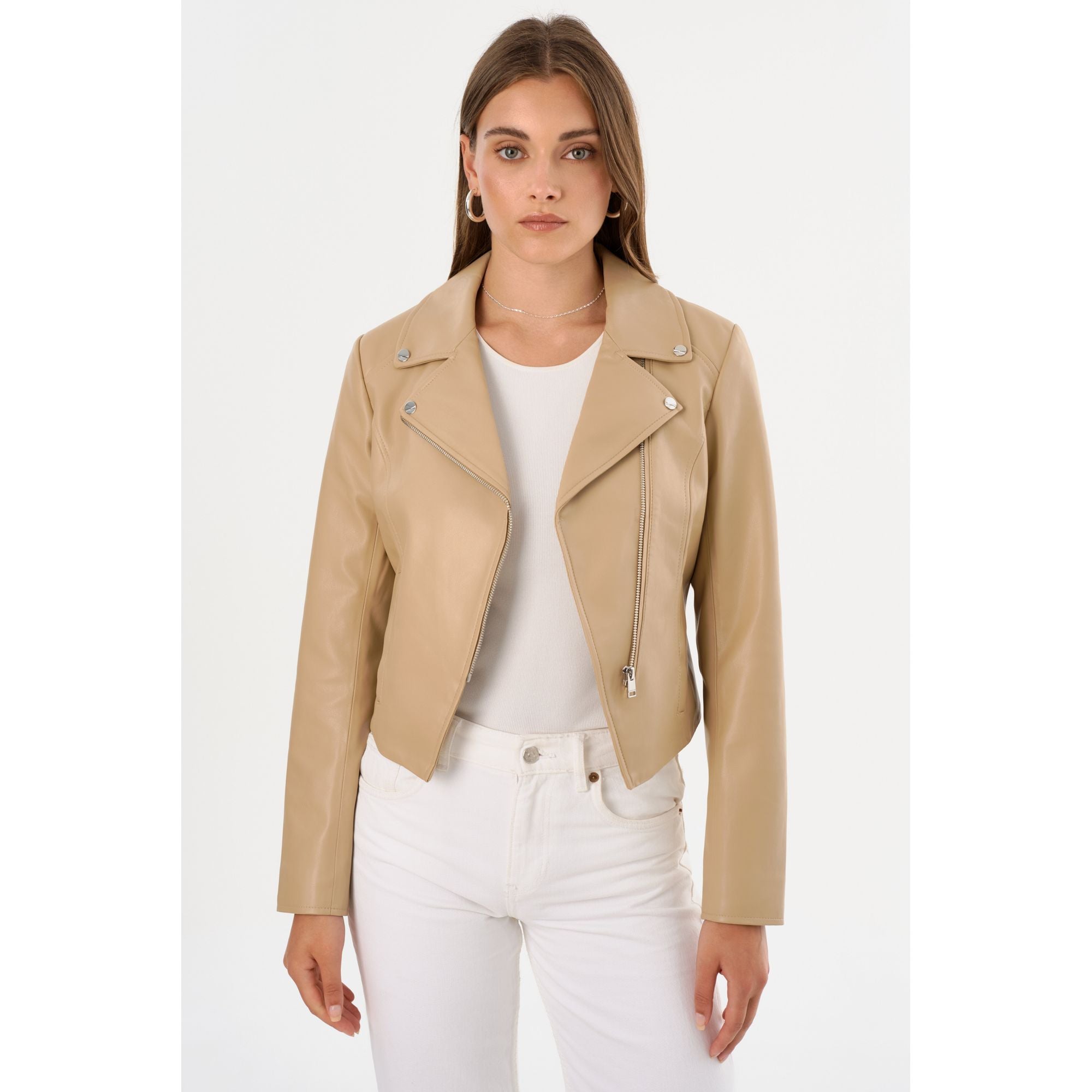 Паскаль | Приталенная куртка из искусственной кожи Lamarque, Wheat
Паскаль | Приталенная куртка из искусственной кожи Lamarque, Wheat