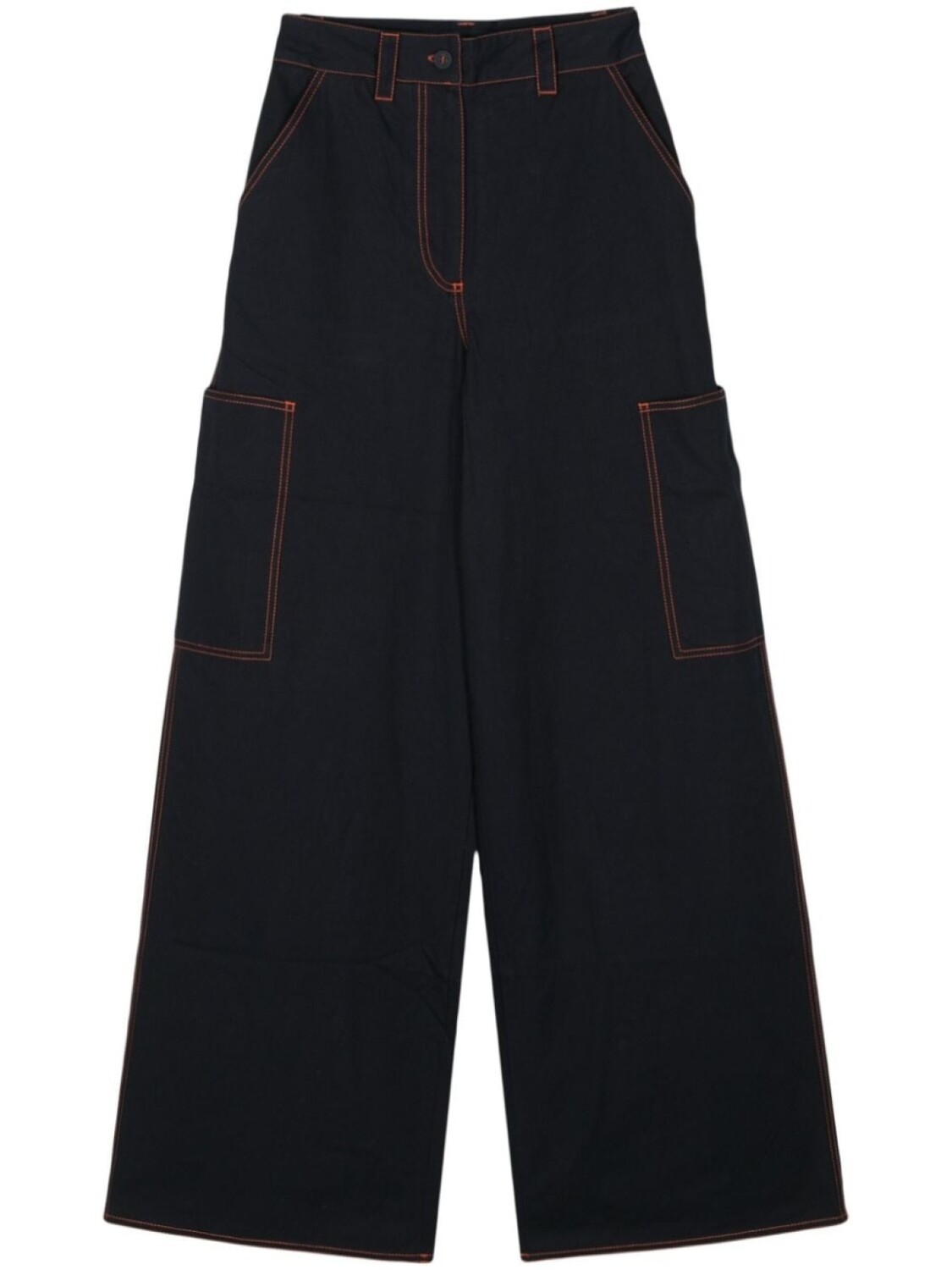 Широкие брюки из хлопка Sunnei, синий
Широкие брюки из хлопка Sunnei, синий