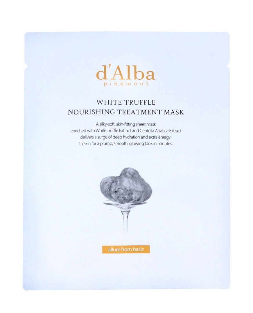 Питательная тканевая маска D*Alba White Truffle 25 мл KOREA
Питательная тканевая маска D*Alba White Truffle 25 мл KOREA