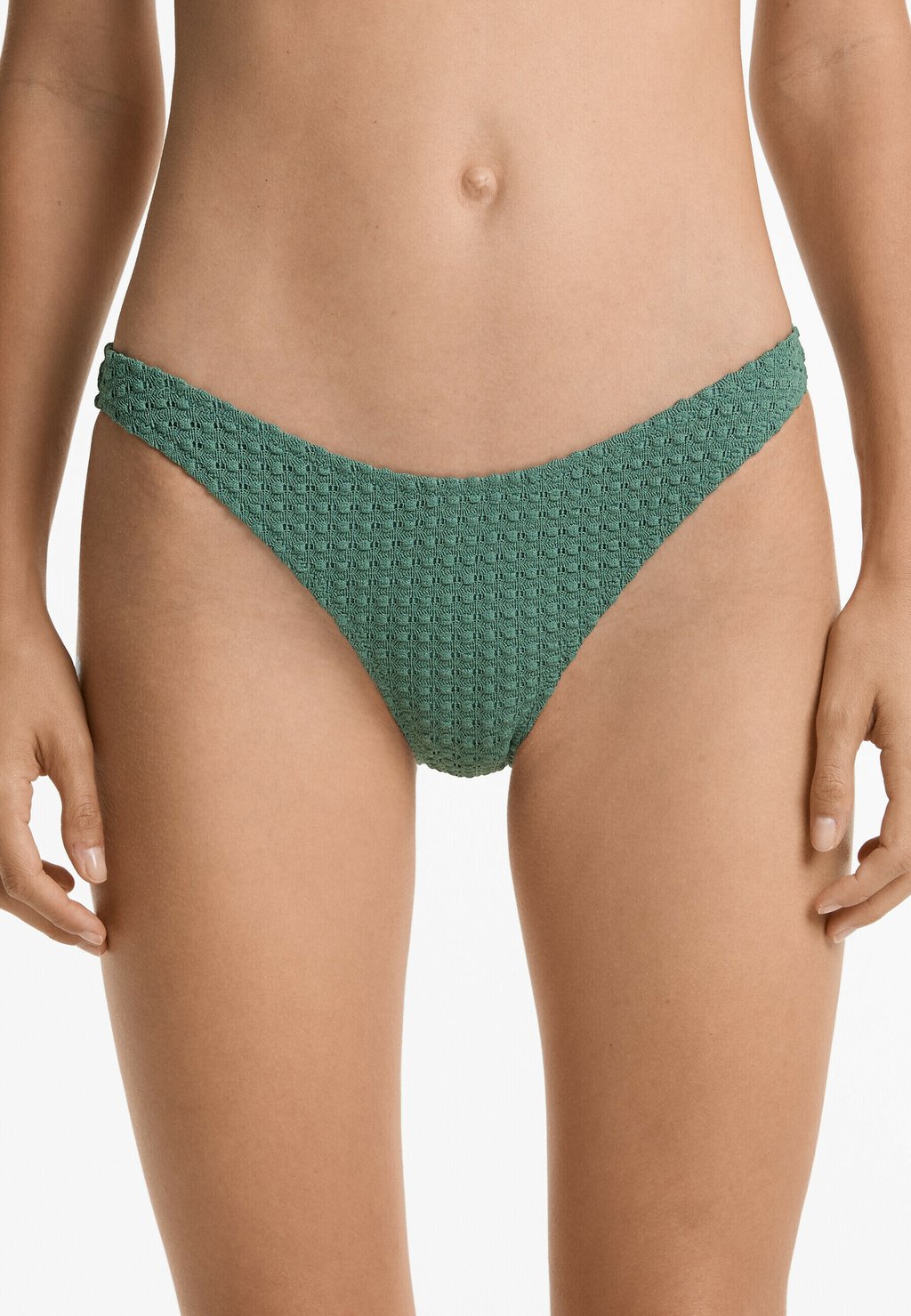 Плавки бикини U-CUT BUBBLE TEXTURE MEDIUM COVERAGE OYSHO, хаки
Плавки бикини U-CUT BUBBLE TEXTURE MEDIUM COVERAGE OYSHO, хаки