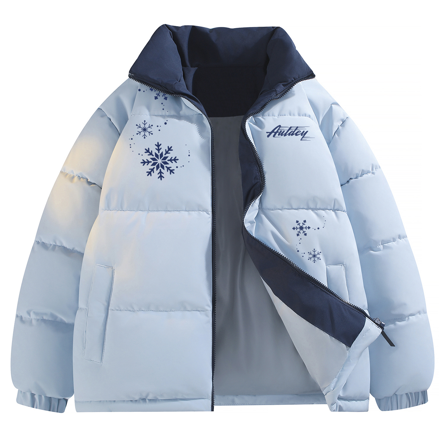 Пуховик Unisex Stand Collar Thickened AULDEY, sky синий
Пуховик Unisex Stand Collar Thickened AULDEY, sky синий