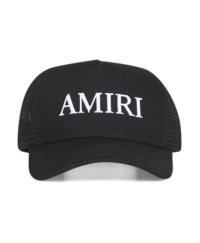 Черная бейсболка с сетчатой вставкой Amiri, черный
Черная бейсболка с сетчатой вставкой Amiri, черный