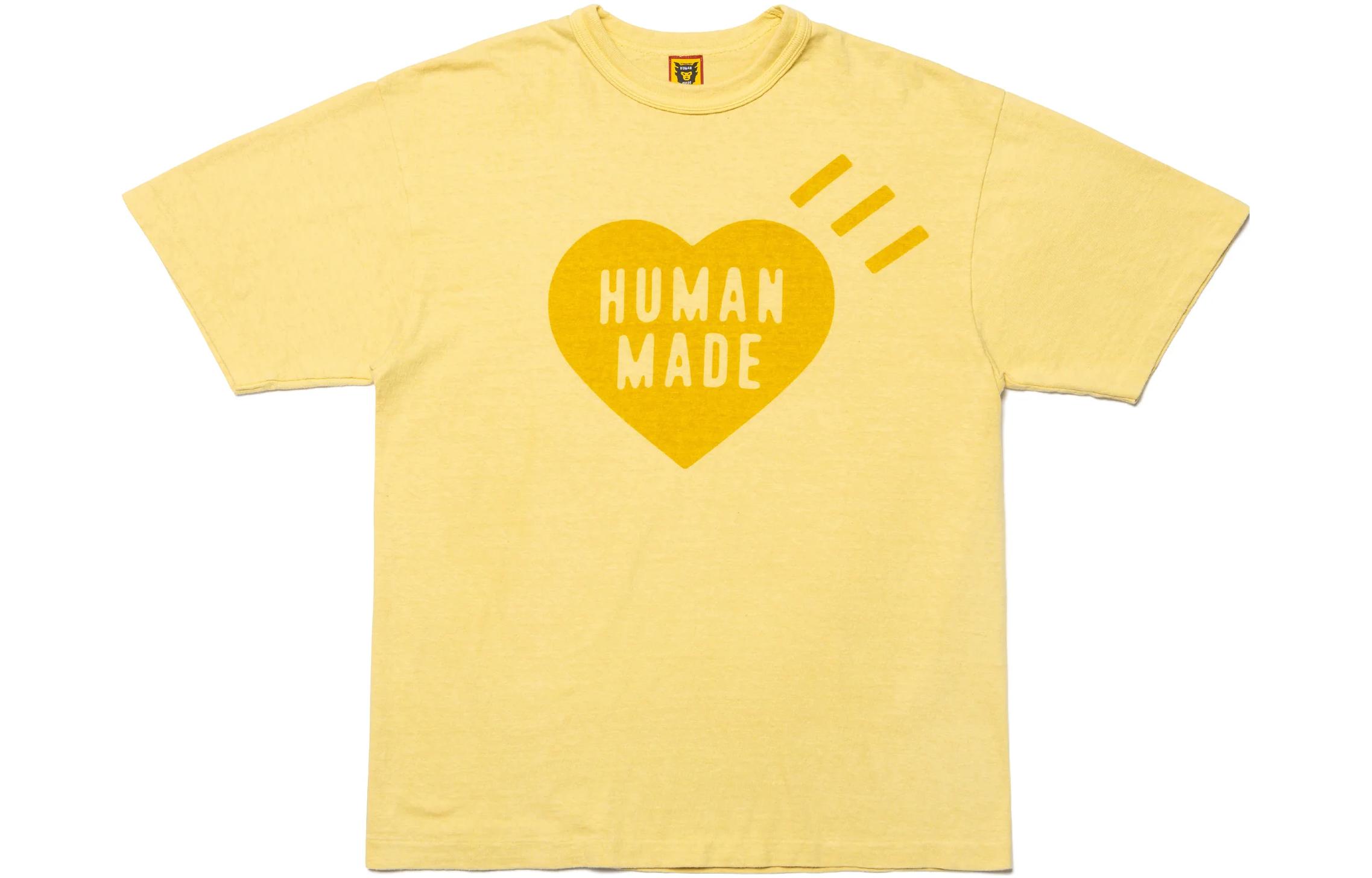 Футболка с принтом логотипа HUMAN MADE, желтый
Футболка с принтом логотипа HUMAN MADE, желтый