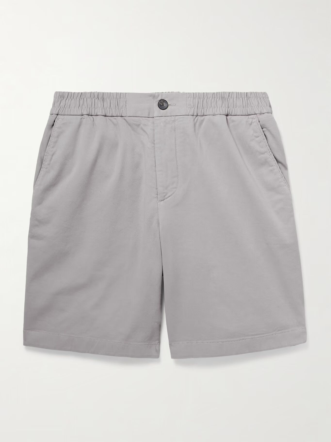 Шорты прямого кроя из органического хлопкового твила, окрашенные в готовом виде MR P., серый
Шорты прямого кроя из органического хлопкового твила, окрашенные в готовом виде MR P., серый