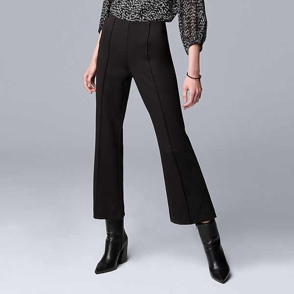 Брюки Petite mid rise pintuck ponte kick flare Simply Vera Vera Wang
Брюки Petite mid rise pintuck ponte kick flare Simply Vera Vera Wang