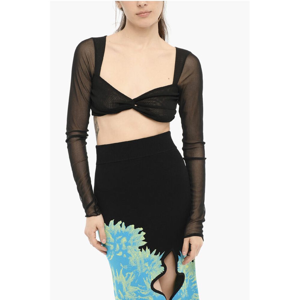 Укороченный прозрачный топ KYLIE The Andamane, Black
Укороченный прозрачный топ KYLIE The Andamane, Black