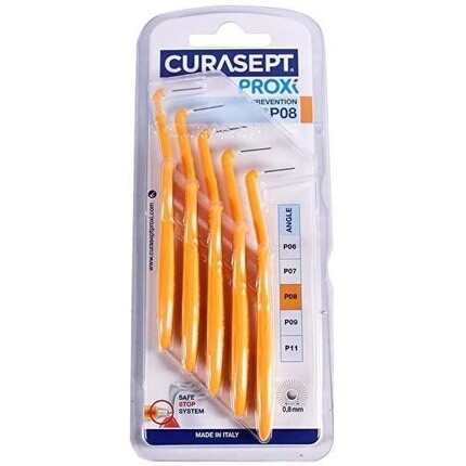 Межзубная щетка Curasept Proxi-Angle Prevention P08, 5 щеток
Межзубная щетка Curasept Proxi-Angle Prevention P08, 5 щеток