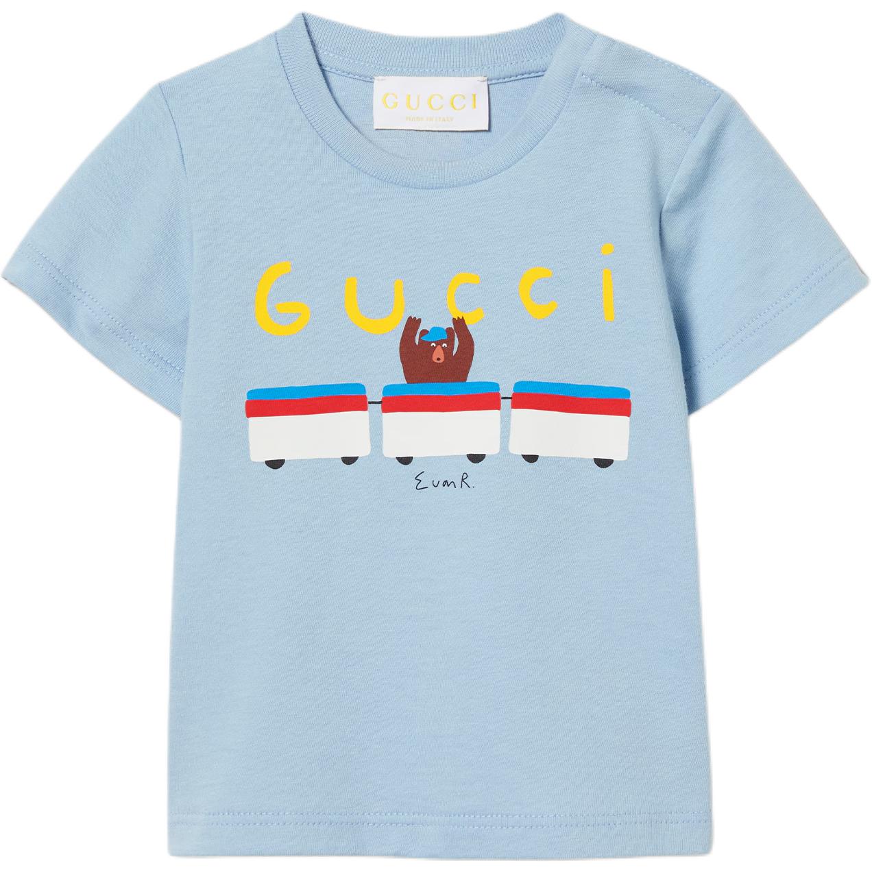 Футболка FW25 для младенцев и малышей GUCCI, светло-голубой
Футболка FW25 для младенцев и малышей GUCCI, светло-голубой