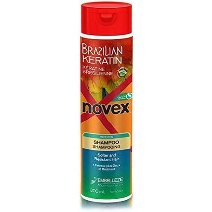 Бразильский шампунь с кератином 300мл Novex
Бразильский шампунь с кератином 300мл Novex