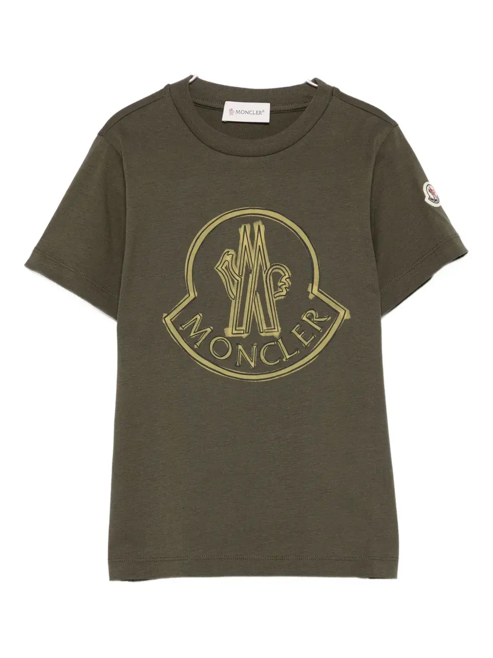 Футболка с логотипом Moncler Enfant, зеленый
Футболка с логотипом Moncler Enfant, зеленый