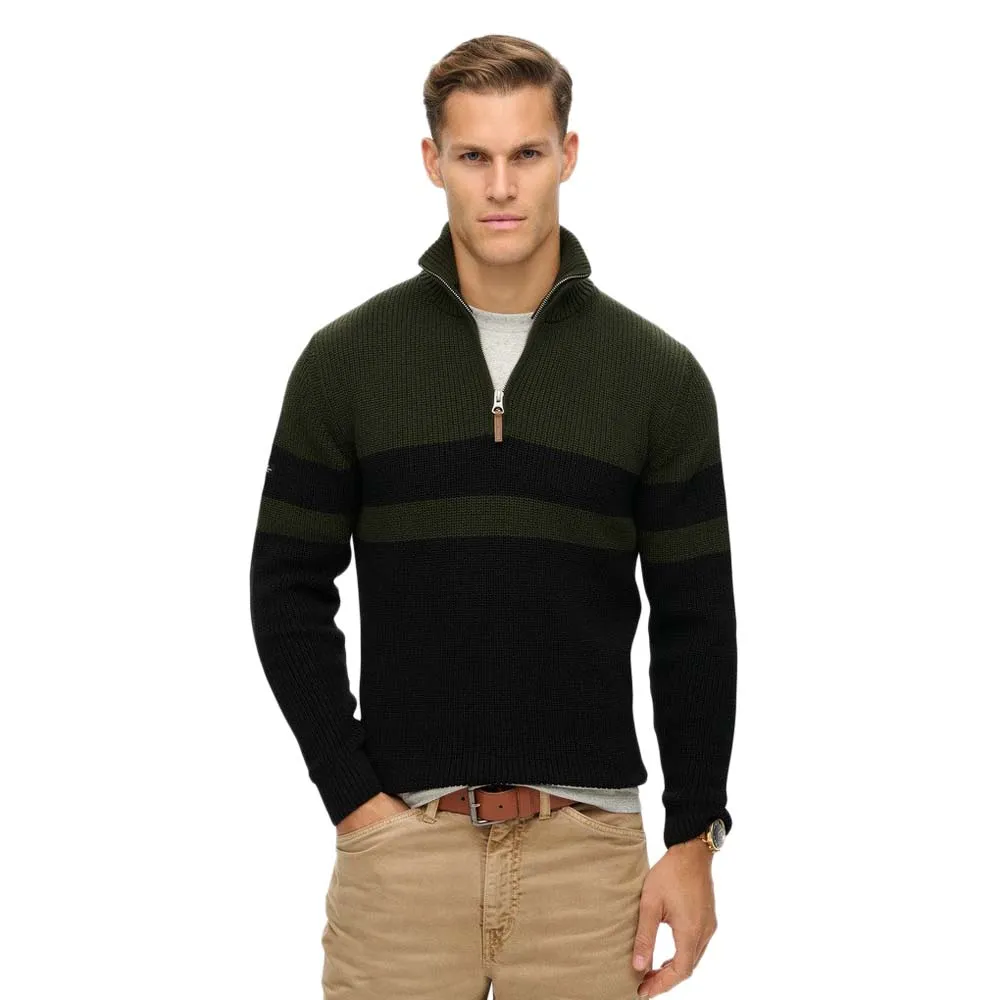Свитер Superdry Classics Henley half zip, зеленый
Свитер Superdry Classics Henley half zip, зеленый