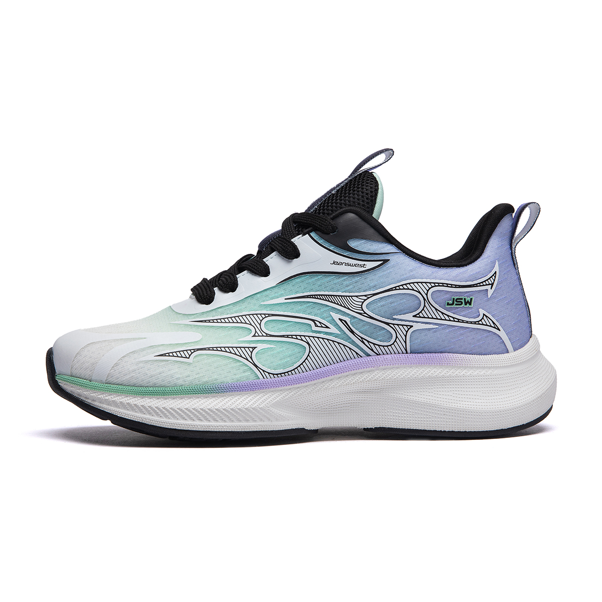 JEANSWEST Скользоустойчивые дышащие легкие кроссовки с амортизацией унисекс бело-фиолетовые, цвет White Purple
JEANSWEST Скользоустойчивые дышащие легкие кроссовки с амортизацией унисекс бело-фиолетовые, цвет White Purple