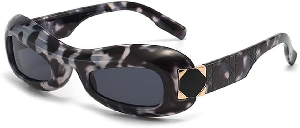 Винтажные женские солнцезащитные очки «кошачий глаз», модные градиентные очки с защитой от УФ-излучения UV400, мужские овальные солнцезащитные очки цвета шампанского TKKTLLT, Pattern Grey
Винтажные женские солнцезащитные очки «кошачий глаз», модные градиентные очки с защитой от УФ-излучения UV400, мужские овальные солнцезащитные очки цвета шампанского TKKTLLT, Pattern Grey