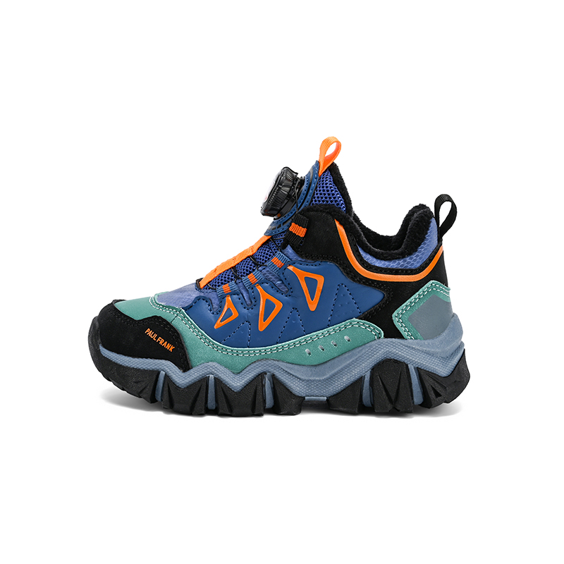 Кроссовки для бега с противоскользящей амортизацией, теплые, с высоким берцем для детей PAUL FRANK, темно-синий/синий/черный
Кроссовки для бега с противоскользящей амортизацией, теплые, с высоким берцем для детей PAUL FRANK, темно-синий/синий/черный