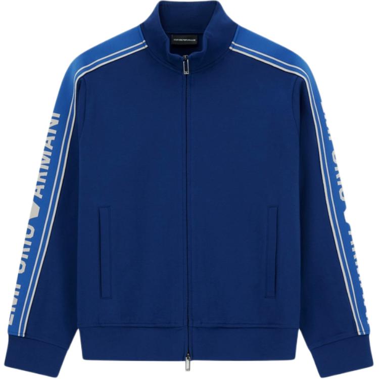 Двусторонняя толстовка Asv на молнии с логотипом и полосой Emporio Armani, синий-ub079
Двусторонняя толстовка Asv на молнии с логотипом и полосой Emporio Armani, синий-ub079