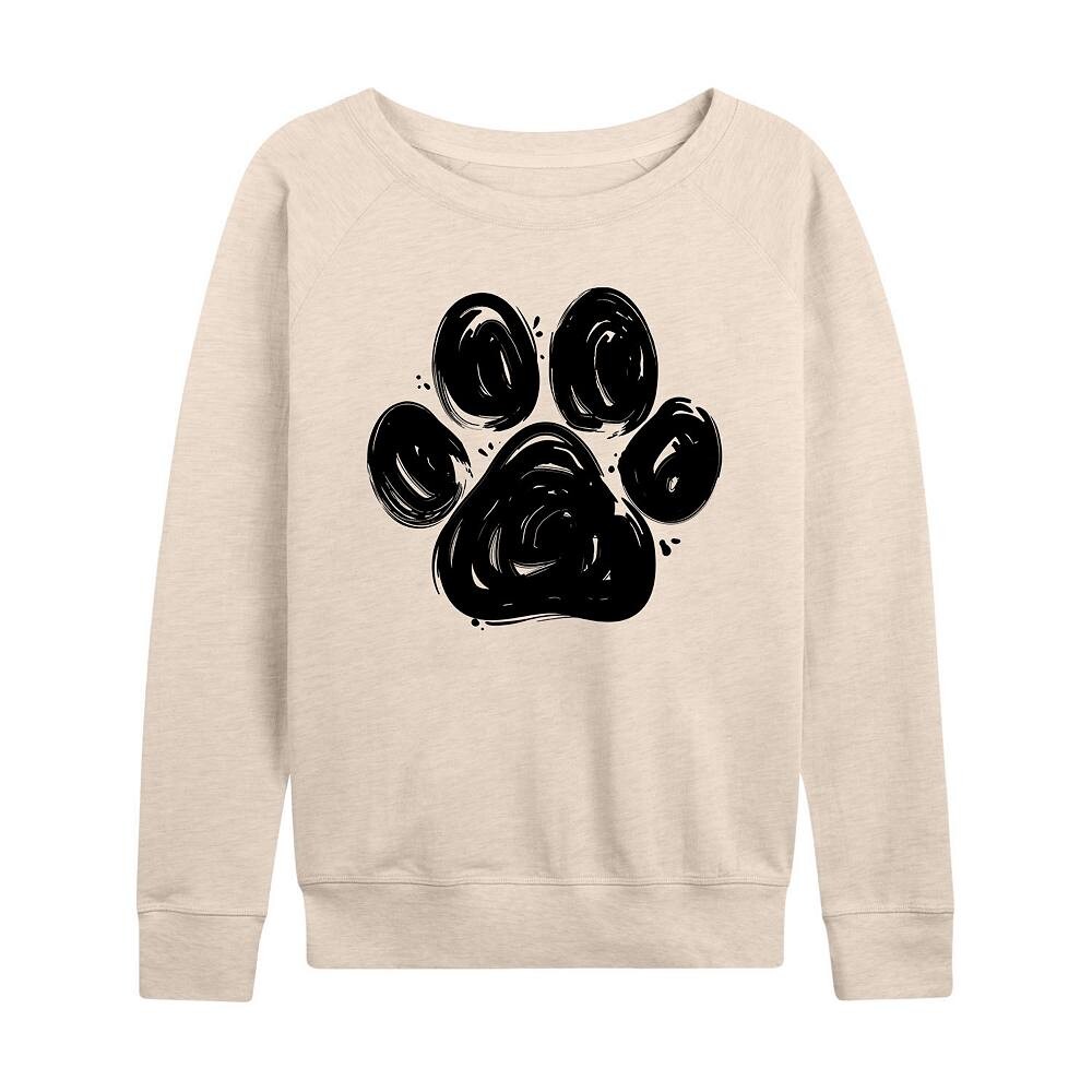 Женский легкий свитшот с принтом лап в стиле френч терри Licensed Character, бежевый
Женский легкий свитшот с принтом лап в стиле френч терри Licensed Character, бежевый