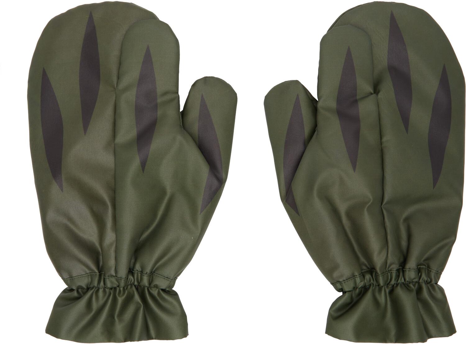 Варежки из непарнокопытных хаки YAKU
Варежки из непарнокопытных хаки YAKU