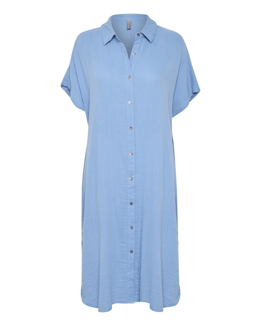 Платье-рубашка CULTURE, Sky blue
Платье-рубашка CULTURE, Sky blue