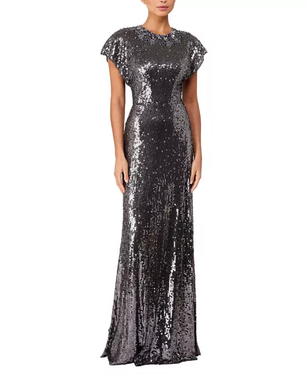 Платье из пайеток из Одиши Jenny Packham, серый
Платье из пайеток из Одиши Jenny Packham, серый