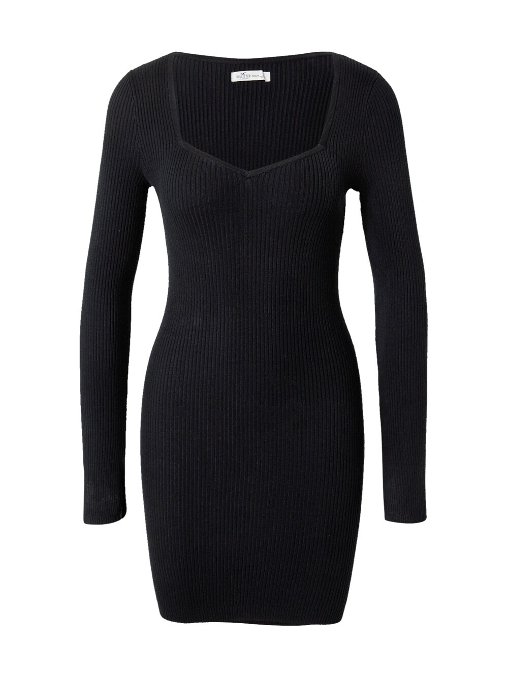 Вязанное платье Hollister, черный
Вязанное платье Hollister, черный