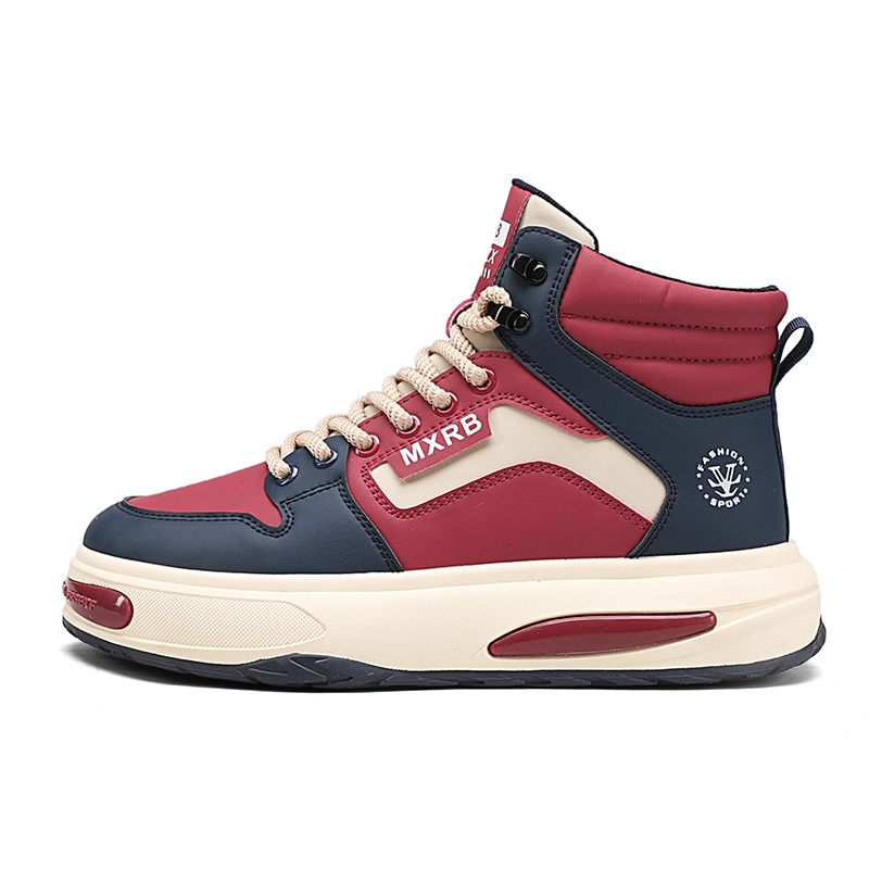 Износостойкие, дышащие, с противоскользящей подошвой, высокие детские кроссовки для скейтбординга для подростков Cotton Gene, красный/синий
Износостойкие, дышащие, с противоскользящей подошвой, высокие детские кроссовки для скейтбординга для подростков Cotton Gene, красный/синий