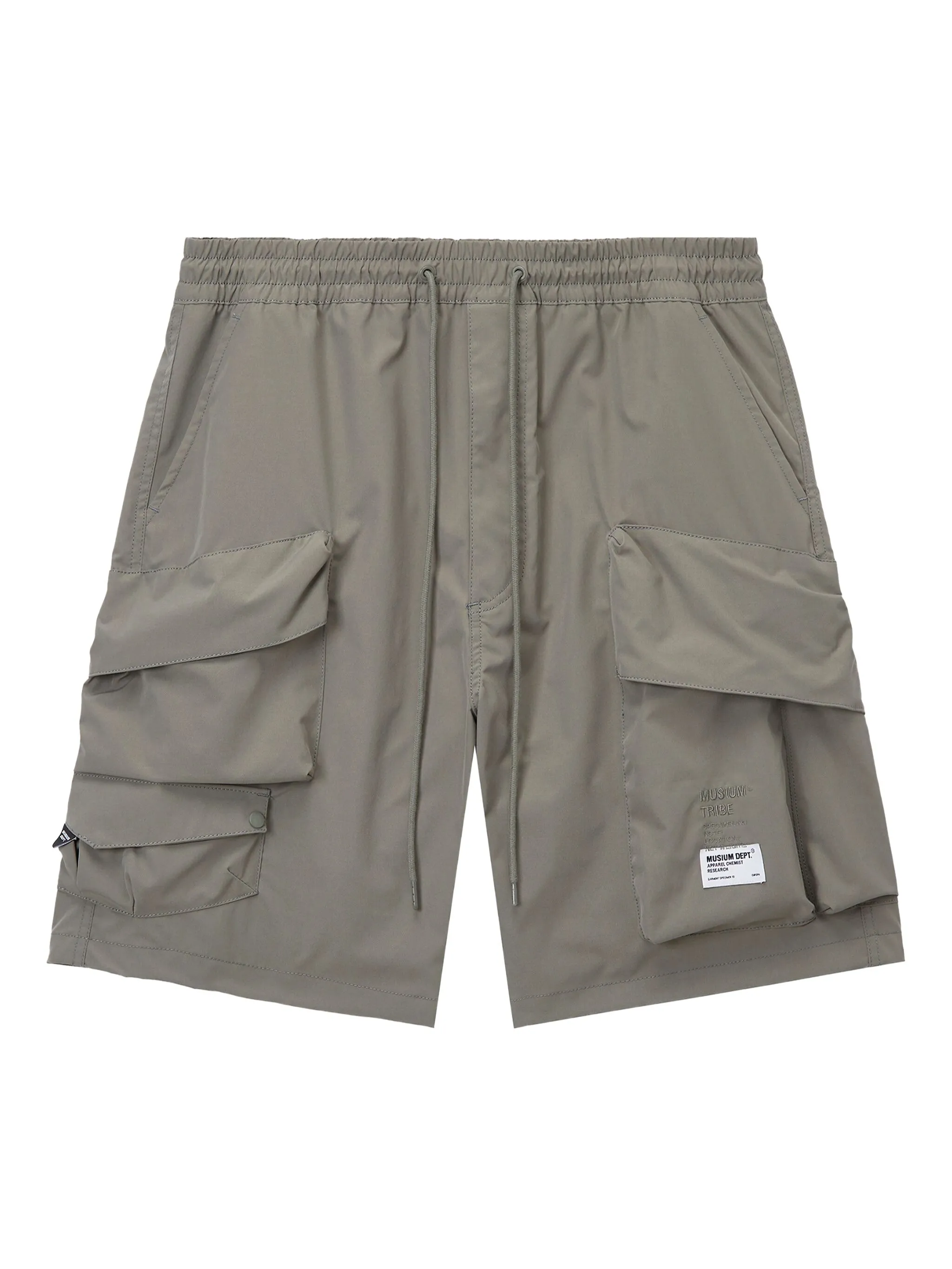 Шорты-бермуды с вышитым логотипом Musium Div., нейтральный
Шорты-бермуды с вышитым логотипом Musium Div., нейтральный