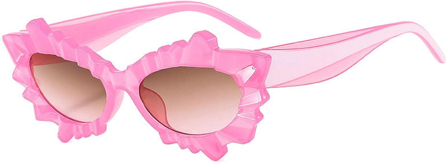 Уникальные солнцезащитные очки COTIA в форме «кошачьего глаза» необычной формы, разноцветные, модные женские, с защитой от УФ-излучения UV400, трендовые мужские солнцезащитные очки с градиентным покрытием, Pink
Уникальные солнцезащитные очки COTIA в форме «кошачьего глаза» необычной формы, разноцветные, модные женские, с защитой от УФ-излучения UV400, трендовые мужские солнцезащитные очки с градиентным покрытием, Pink