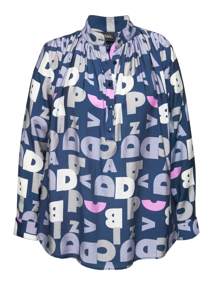 Блуза Ulla Popken, цвет tintenblau
Блуза Ulla Popken, цвет tintenblau