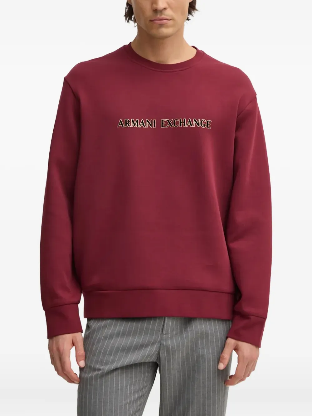 Свитер с логотипом Armani Exchange, красный
Свитер с логотипом Armani Exchange, красный